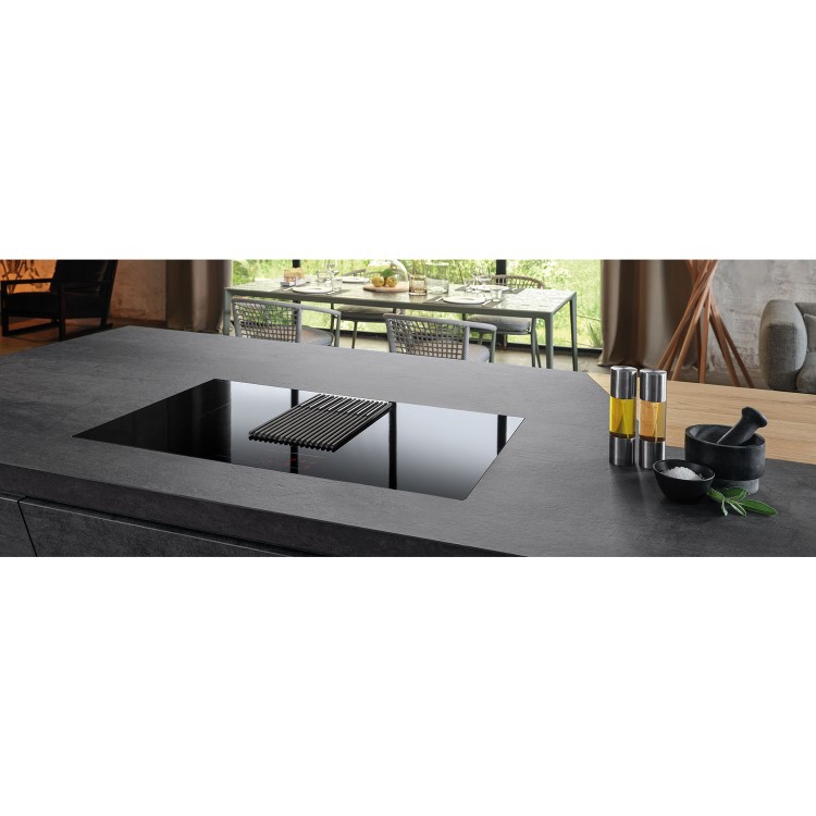 Elica NikolaTesla Libra 83cm Induction Venting Hob with Built-In Scales - Duct Out Only