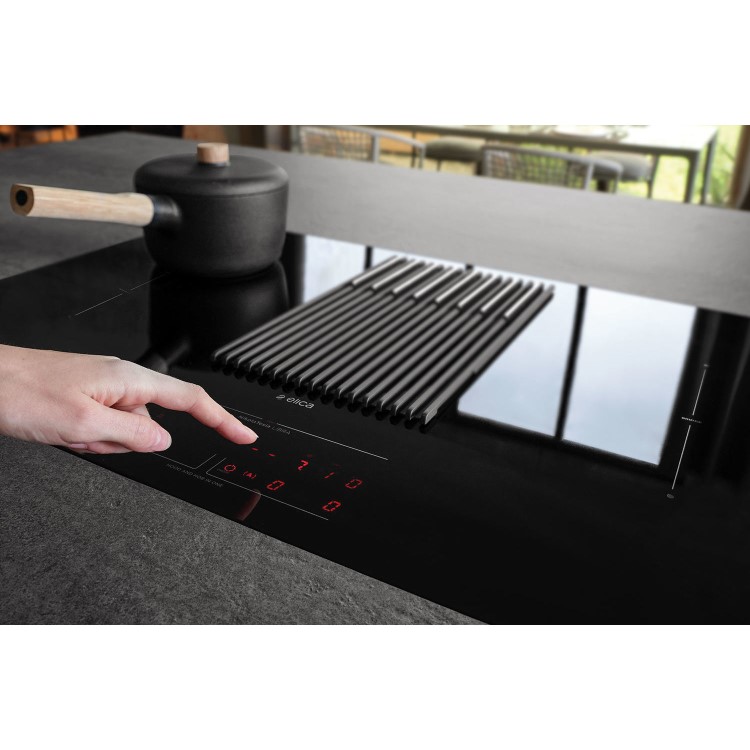 Elica NikolaTesla Libra 83cm Induction Venting Hob - Recirculation Only