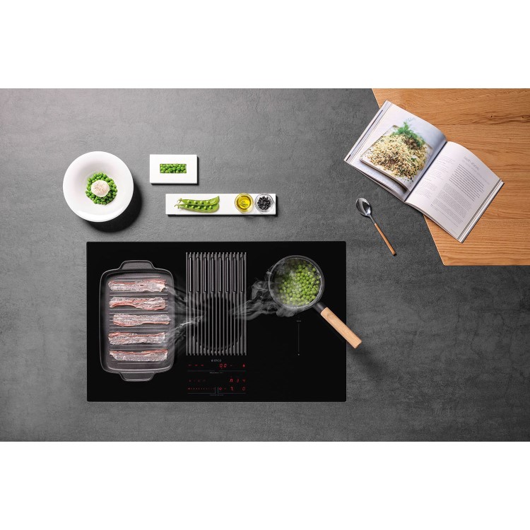 Elica NikolaTesla Libra 83cm Induction Venting Hob - Recirculation Only