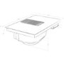 Elica NikolaTesla Libra 83cm Induction Venting Hob - Recirculation Only
