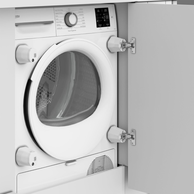 Beko 7kg Integrated Heat Pump Tumble Dryer - White