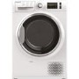 Refurbished Hotpoint ActiveCare NTM1182XB Freestanding Condenser 8KG Tumble Dryer With Heat Pump Tech White