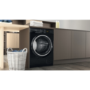 Hotpoint Crease Care 9kg Heat Pump Tumble Dryer - Black