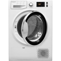 GRADE A3 - Hotpoint NTM1192SKUK 9kg Freestanding Condenser Tumble Dyer With heat Pump Tech - White