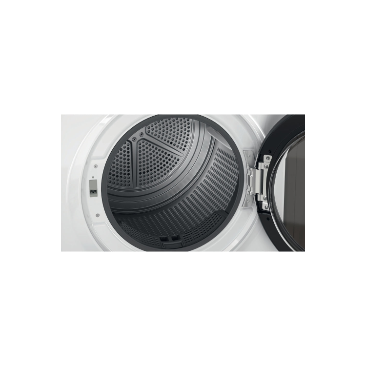 Refurbished Hotpoint NTM1192UK Crease Care Freetstanding Heat Pump 9KG Tumble Dryer White