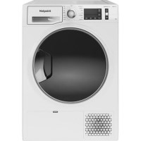 Refurbished Hotpoint ActiveCare NTM119X3EUK Freestanding Heat Pump 9KG Tumble Dryer White