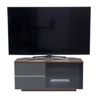 UK-CF New Tokyo TV Cabinet for up to 65" TVs - Walnut/Grey 