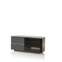 UK-CF New Tokyo TV Cabinet for up to 65" TVs - Walnut/Grey 