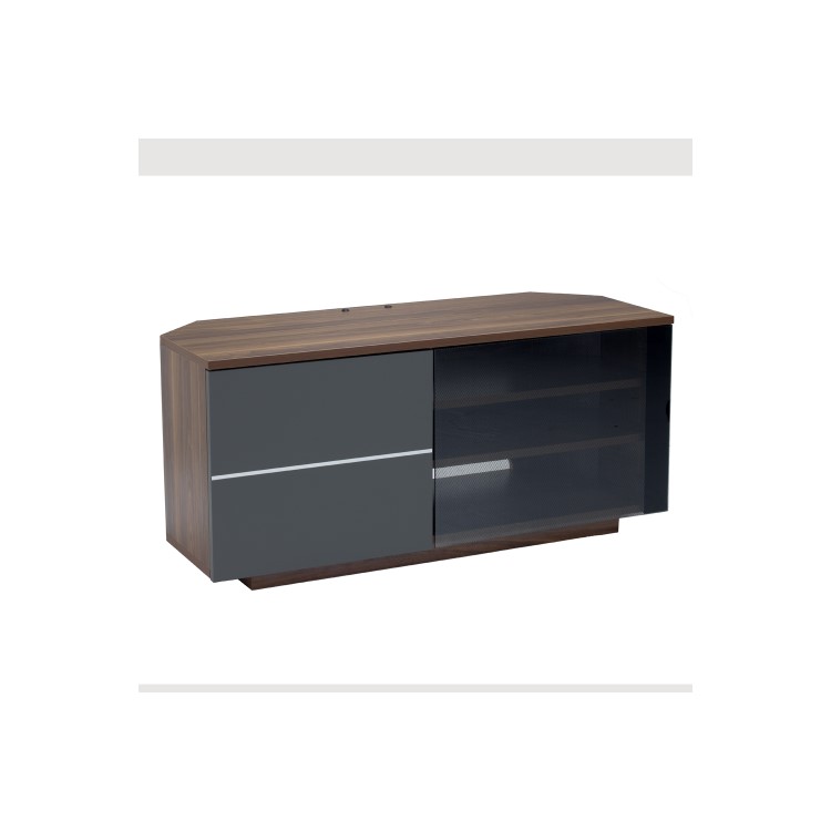 UK-CF New Tokyo TV Cabinet for up to 65" TVs - Walnut/Grey 