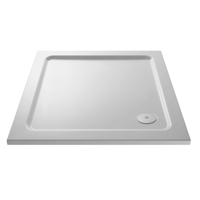 700mm Low Profile Square Shower Tray - Purity