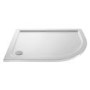 Offset Quadrant Right Hand Low Profile Shower Tray 900 x 760mm - Purity