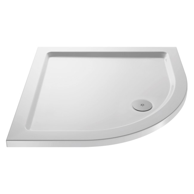 GRADE A1 - Quadrant Low Profile Shower Tray 800 x 800mm - Purity