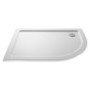 1000x800mm Low Profile Left Hand Offset Quadrant Shower Tray - Purity