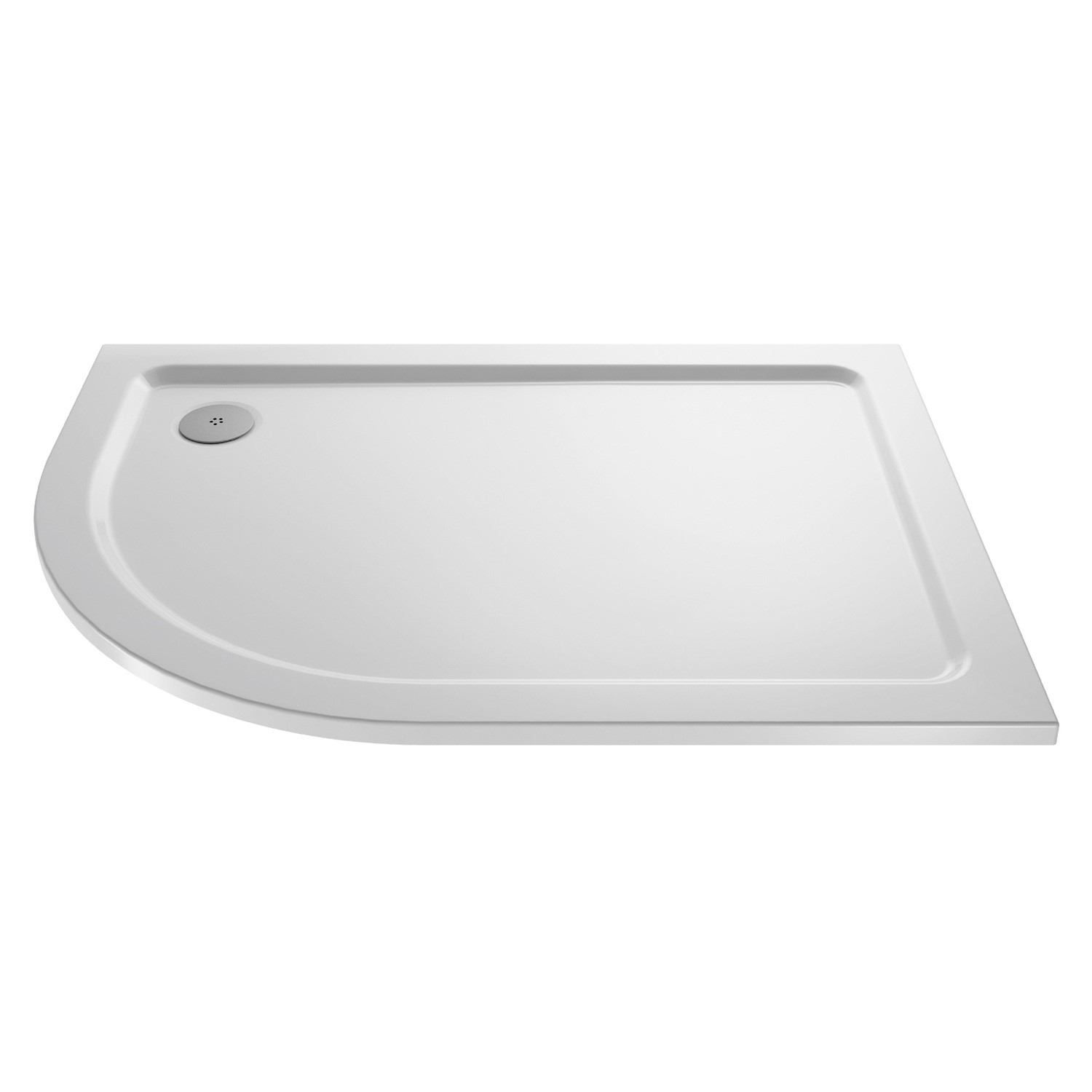 Low Profile Right Hand Offset Quadrant Shower Tray 1200 x 900mm - Purity