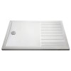 1600x800mm Low Profile Rectangular Walk In Shower Tray with Drying Area - Purity&#160;
