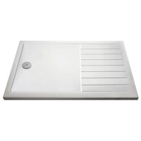 GRADE A2 - Low Profile Rectangular Walk In Shower Tray 1700 x 800mm - Purity