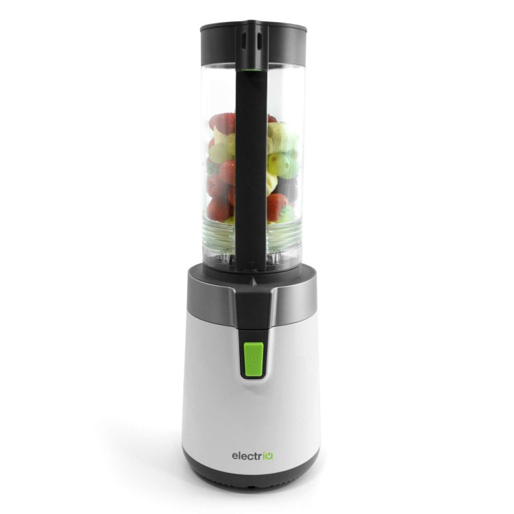 GRADE A1 - As new but box opened - NutriMagiQ Food Blender with Drinks Dispenser - This week only FREE GrabNGo Kit 