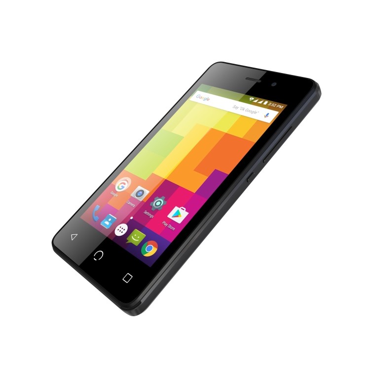 GRADE A1 - NUU A1 Black 4" 4GB Android 3G Dual SIM Smartphone Unlocked & SIM Free