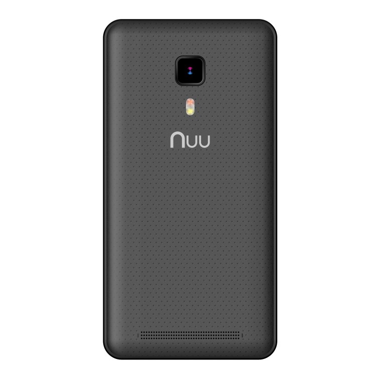 GRADE A1 - NUU A1 Black 4" 4GB Android 3G Dual SIM Smartphone Unlocked & SIM Free