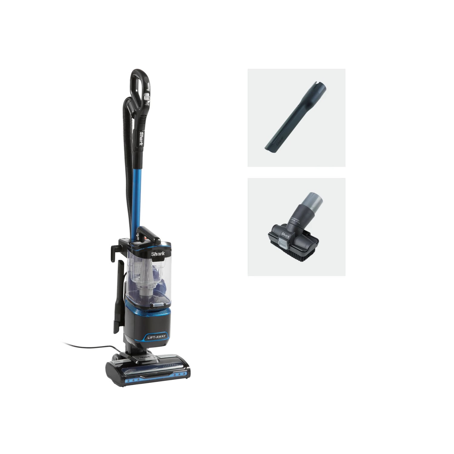 Shark Upright Vacuum Cleaner Lift-Away - Black & Blue