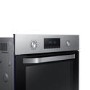 Refurbished Samsung NV70K3370BS 60cm Single Built In Electric Multifunction Pyrolytic Oven Stainless Steel