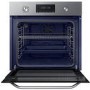 Refurbished Samsung NV70K3370BS 60cm Single Built In Electric Multifunction Pyrolytic Oven Stainless Steel