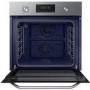 Refurbished Samsung NV70K3370BS 60cm Single Built In Electric Multifunction Pyrolytic Oven Stainless Steel
