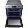 Refurbished Samsung NV70K3370BS 60cm Single Built In Electric Multifunction Pyrolytic Oven Stainless Steel