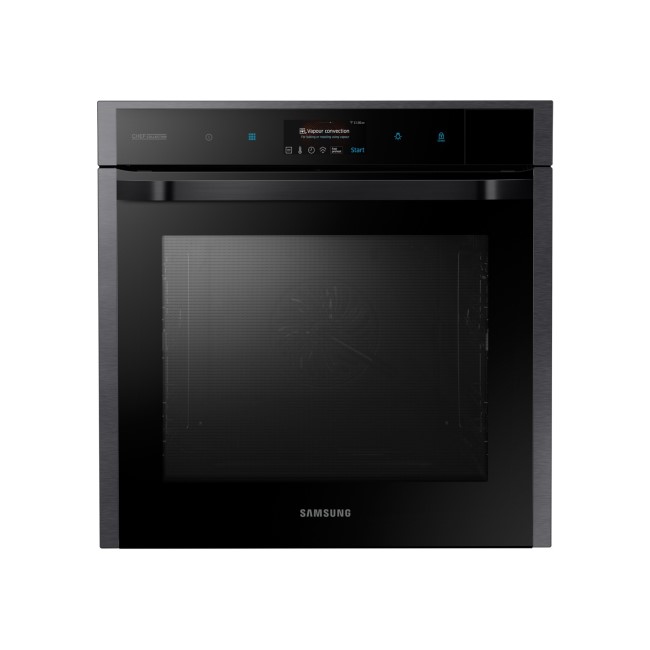 Samsung NV73N9770RM Chef Collection Vapour Cook Oven with Wi-Fi Connectivity & Pyrolytic Cleaning - Stainless Steel