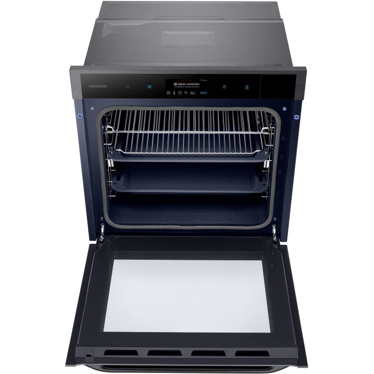 Samsung NV73N9770RM Chef Collection Vapour Cook Oven with Wi-Fi Connectivity & Pyrolytic Cleaning - Stainless Steel