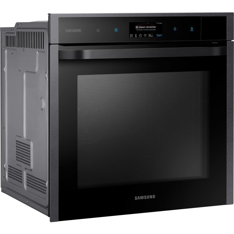 Samsung NV73N9770RM Chef Collection Vapour Cook Oven with Wi-Fi Connectivity & Pyrolytic Cleaning - Stainless Steel