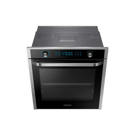 GRADE A2 - Samsung NV75J7570RS 75L Dual Cook Pyrolytic Electric Single Oven - Stainless Steel