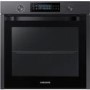 Samsung Dual Cook Electric Pyrolytic Single Oven - Black