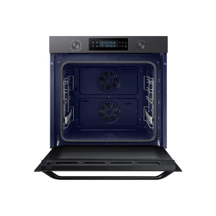 Samsung Dual Cook Electric Pyrolytic Single Oven - Black