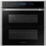 GRADE A2 - Samsung NV75R7676RS Dual Cook Flex Pyrolytic Built-in Single Oven - Stainless Steel