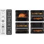 Samsung Infinite Dual Cook Electric Single Oven - Black
