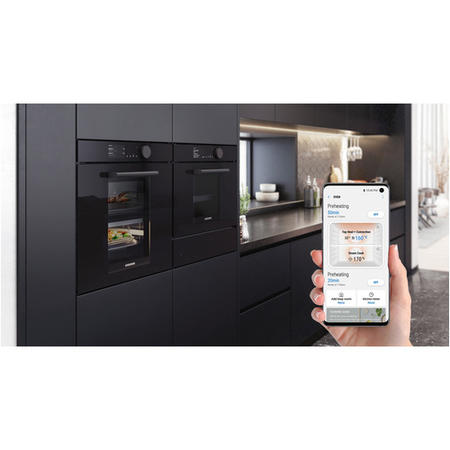 Refurbished Samsung NV75T8579RK 60cm Single Built In Electric Oven Black