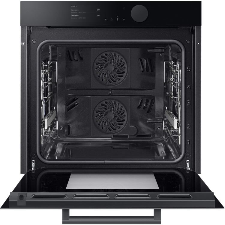 Refurbished Samsung NV75T8579RK 60cm Single Built In Electric Oven Black