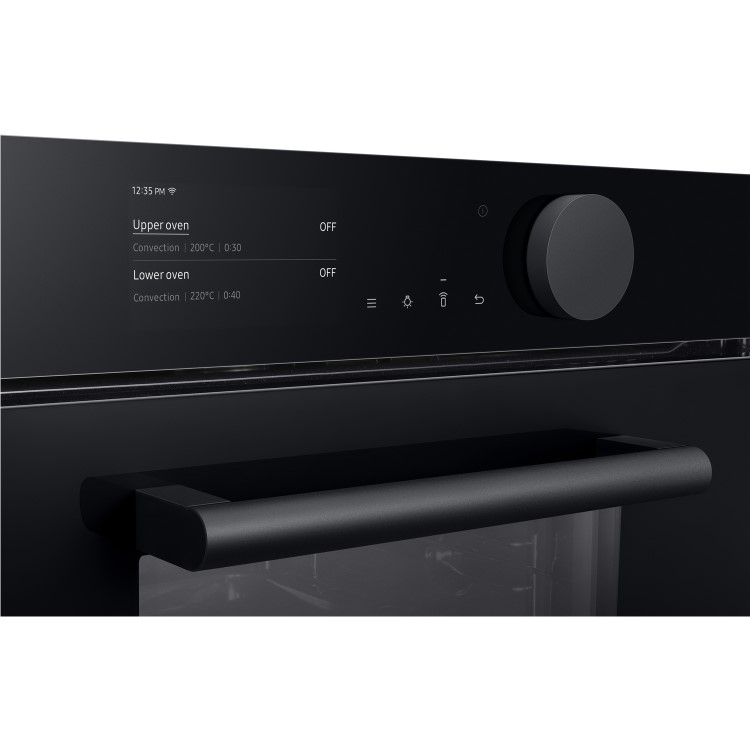 Refurbished Samsung NV75T8579RK 60cm Single Built In Electric Oven Black