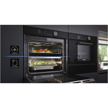 Refurbished Samsung NV75T8579RK 60cm Single Built In Electric Oven Black