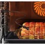 Samsung Infinite Dual Cook Steam Electric Single Oven - Black