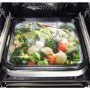 Samsung Infinite Dual Cook Steam Electric Single Oven - Black
