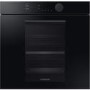 Samsung Infinite Dual Cook Steam Electric Single Oven - Black