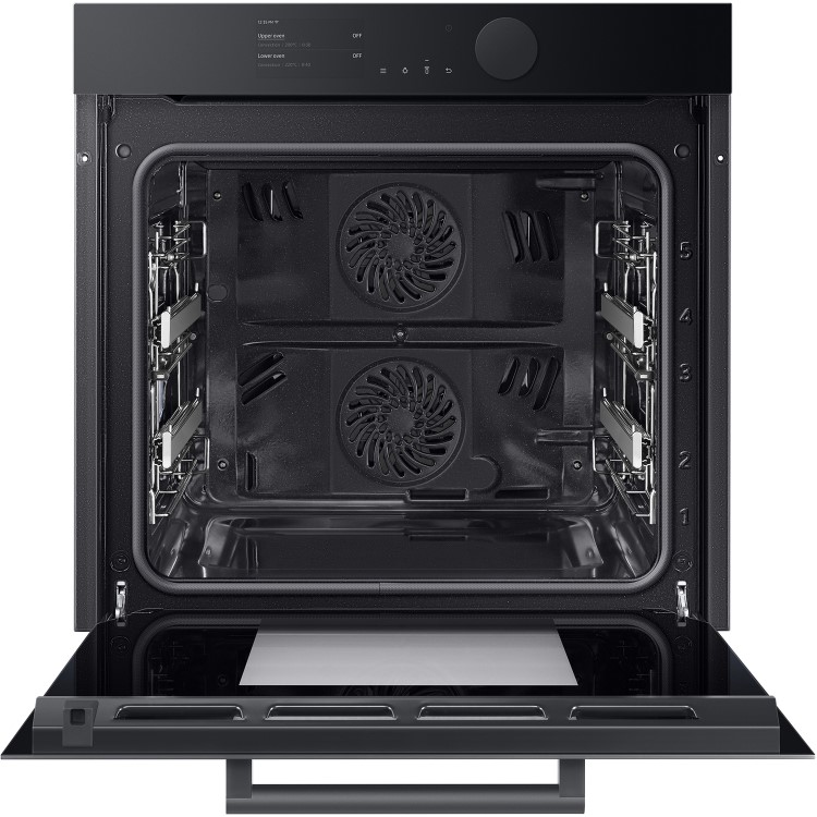 Samsung Infinite Dual Cook Electric Single Oven - Black