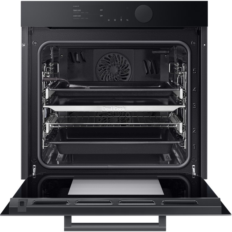 Samsung Infinite Dual Cook Electric Single Oven - Black