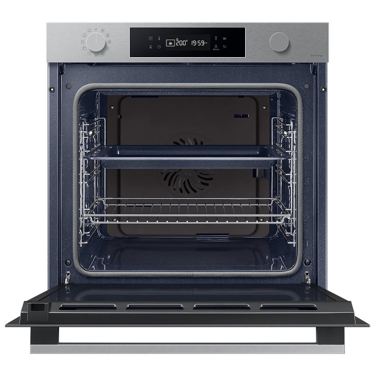 Refurbished Samsung Series 4 NV7B41403AS 60cm Single Built In Electric Oven Stainless Steel