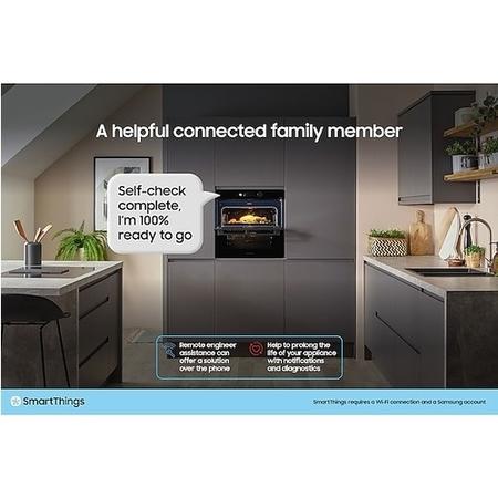 Samsung Series 4 Electric Single Oven - Black
