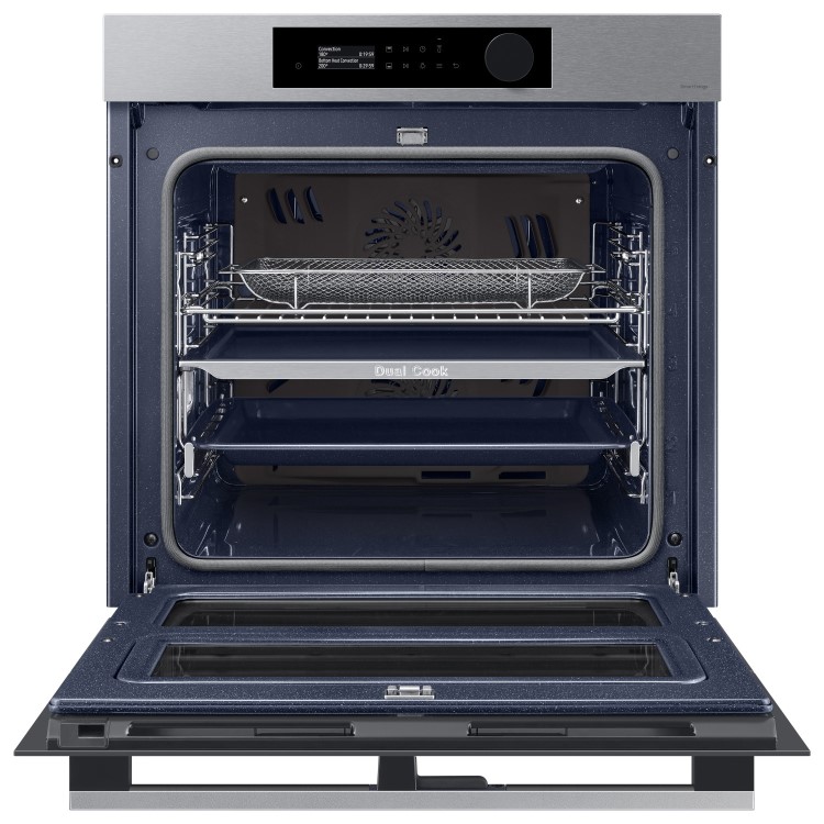 Samsung Dual Cook Flex Electric Oven with Added Steam - Stainless Steel