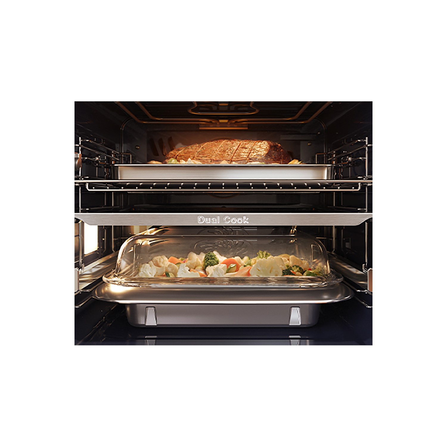 Samsung Series 5 Dual Cook Flex Oven - Black NV7B5750TAK | Appliances ...