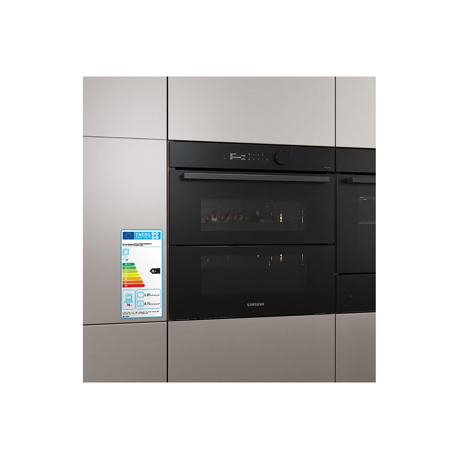 Four Samsung NV7B5755SAS Dual Cook Flex sur